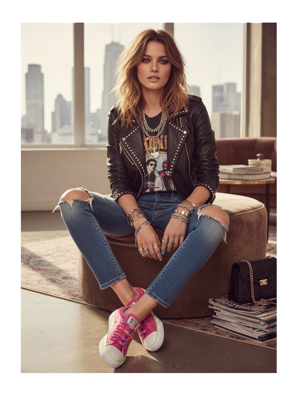 HTF: Converse™️ ✪ Chuck Taylor All Star Sneaker ✪ Fuchsia Pink ✪ No Lace Slip On